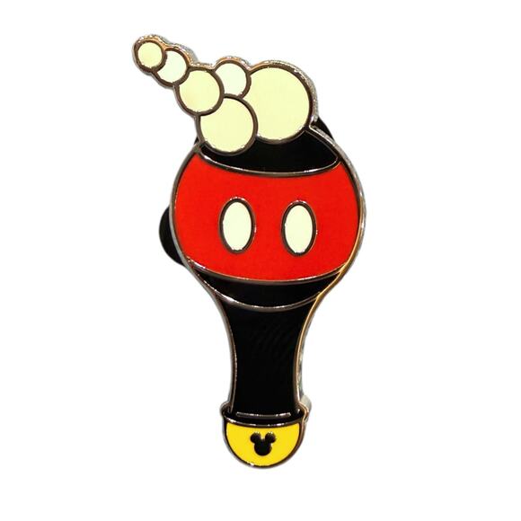 Disneyland Mickey Mouse Bubble Wand Hidden Mickey Disney 2025 Pin Wave B New - Picture 1 of 1